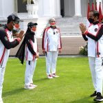 Presiden Jokowi Lepas Kontingen Indonesia ke Olimpiade Tokyo