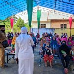 Pemdus Aktif Mensosialisasi, Warga Sepunggur Antusias Ikuti Vaksinasi