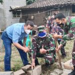 Dandim 0602/serang Lakukan Kegiatan Sosial Rutilahu Di Kampung Kandang Sapi Cikande