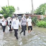 Bupati Batu Bara Tinjau Lokasi Banjir di Dua Kecamatan dan Berikan Bantuan 