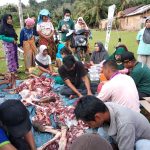 ACT Cabang Bungo Gandeng JOIN Bungo Bagikan Daging Korban di Dusun Buat