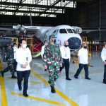 Kasau Tinjau Fasilitas Produksi PT. Dirgantara Indonesia