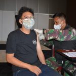 TNI AL Kembali Dukung Program Serbuan Vaksinasi di JIEXPO