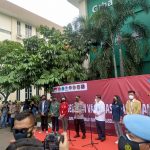 Ribuan Vaksin Dan Sembako Dibagikan Polri Dalam Rangka Bhara Daksa ke-30