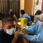 Sebanyak 93 Tahanan di Mapolda Banten Divaksin Covid-19