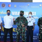 Gandeng Kombata, TNI AU Gelar Serbuan Vaksinasi di Bandara Soekarno Hatta