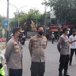 Pamatwil Polda Jatim Cek Penutupan Ruas Jalan di Gresik, Kapolres: Ingat ‘Gresik Jaman Now’