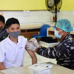 Dua Hari Gelar Serbuan Vaksinasi di SMAN 40 Jakut, TNI AL Berhasil Lampaui Target