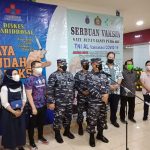 Sasar Sentra Ekonomi, TNI AL Gelar Vaksinasi Massal di Pusat Perbelanjaan Mangga Dua Square