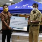 BJB Balaraja Serahkan Bantuan Tenda Covid-19 kepada Pemkab Tangerang