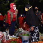 Bupati Sukoharjo Pantau Pelaksanaan Prokes di Pasar Pagi Ir Soekarno