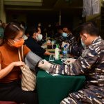 TNI AL Sukses Lakukan Vaksinasi 1800 Orang di Sentra Ekonomi Mangga Dua Square