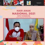 Perayaan Puncak HAN, Wali Kota Lantik Forum Anak Kota Tangerang Tahun 2021/2022