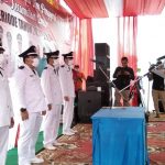 Wabub Hilalal Lantik Lima Kades Terpilih di Kecamatan Limun