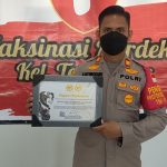 Kapolsek Kalideres di Ganjar Penghargaan Dari Anggota DPD RI