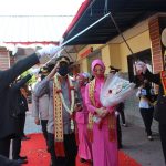 Suasana Haru Dalam Pisah Sambut Kapolres Tubaba