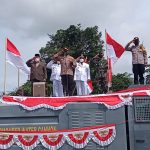 Kapolres Bungo AKBP. Guntur Hentikan Kendaraan 3 Menit Saat Peringatan Detik Detik Proklamasi