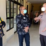 Kapolres Bungo Tinjau Rusanawa RSUD H. Hanafie dijadikan Tempat Isoman