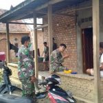 Ngobrol Santai Bersama Warga Sekitar di Lokasi Pra TMMD Ke-112 Kodim 0416 Bute