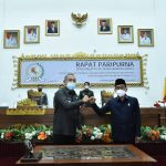 DPRD Tubaba Tandatangani Nota Kesepakatan KUA-PPAS APBD Perubahan Tahun Anggaran 2021