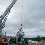 KRI Lada 521 Debarkasi Prajurit Satgas Pamtas Papua