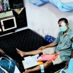 Jangkau Warga Yang Belum di Vaksin Kapolsek Kalideres Door to door