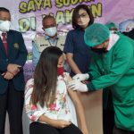 Terus Terapkan Gerakan 5M, 60 Ibu Hamil di Kota Malang Jalani Vaksinasi 