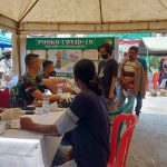 Percepat Program Pemerintah, Koramil 04 Cengkareng Gelar Vaksinasi Massal