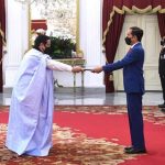 Presiden Jokowi Terima Surat Kepercayaan Empat Duta Besar Negara Sahabat