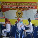 Polisi Membumi Viral Fokus Percepatan Vaksinasi.Hari Ini Polres Bungo Vaksinasi 1000 Dosis di Tiga Titik