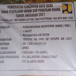 Masyarakat Minta Dinas PUPR Batu Bara Serius Awasi Pembangunan Workshop UMKM