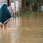 Akibat Hujan Lebat Beberapa Rumah di Kelurahan Serkam Terendam Banjir