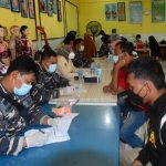 TNI AL Kembali Gelar Layanan Vaksinasi dan Bagikan Sembako di SMA 40 Jakarta