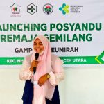 Puskesmas Nisam Antara Lounching Posyandu Remaja di Seumirah