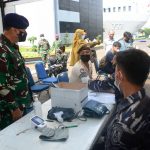 TNI AL Terus Gelar Layanan Vaksinasi di Mako Pushidrosal