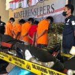 Lima Pelaku Curanmor Berhasil di Ringkus Polsek Tarumajaya Polres Metro Bekasi