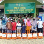 Usai Pembukan Dansatgas TMMD Gelar Bakti Sosial