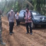 Forkompincam Tebo Ilir Pantau Pengerjaan Jalan di Lokasi TMMD