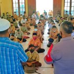 Polsek Kuta Makmur Sosialisasi Protkes dan Vaksinasi di Dayah Nurul Islam