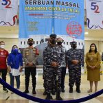 Kerja Sama Bareng Manajemen Mangga Dua Square, TNI AL Kembali Gelar Vaksinasi di Sentra Ekonomi