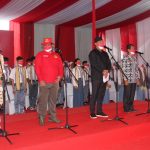 Serbuan Vaksinasi BIN di SMKN 1 Tubaba,Kapolres : Untuk Indonesia Sehat Indonesia Hebat