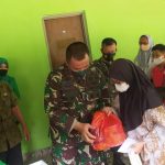Kodim 0412/LU Berbagi Kasih Pada Anak Yatim Yang di Tinggalkan Ortu Karena Covid-19
