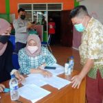 Sebanyak 350 Warga Divaksin di Pabrik PT Panasonic Gobel