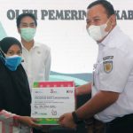 KAI Daop 7 Madiun, Serahkan Bantuan Rp39,2 Juta Untuk Anak Terdampak Covid-19