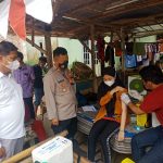 Warga Perkampungan Jadi Sasaran Program Vaksinasi Keliling Polsek Panongan