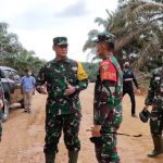 Tim Wasev Tinjua Pembukaan Jalan TMMD ke-112 Kodim 0416/Bute