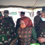 Danrem 064/MY Pantau Serbuan Vaksinasi Masal di Wilayah Kodim 0602/Serang