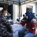 Pushidros TNI AL Tetap Gelar Layanan Vaksinasi di Puncak HUT TNI