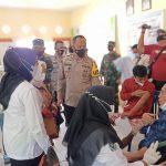 Gencar..!! Polsek Kota Muara Bungo VIRAL Membius Warga Candika.Guntur : Vaksin Itu Sehat