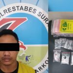 Satresnarkoba Polrestabes Surabaya Kembali Berhasil Menggagalkan Peredaran Sabu-Sabu